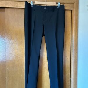 Banana Republic Black Straight Leg Dress Pants